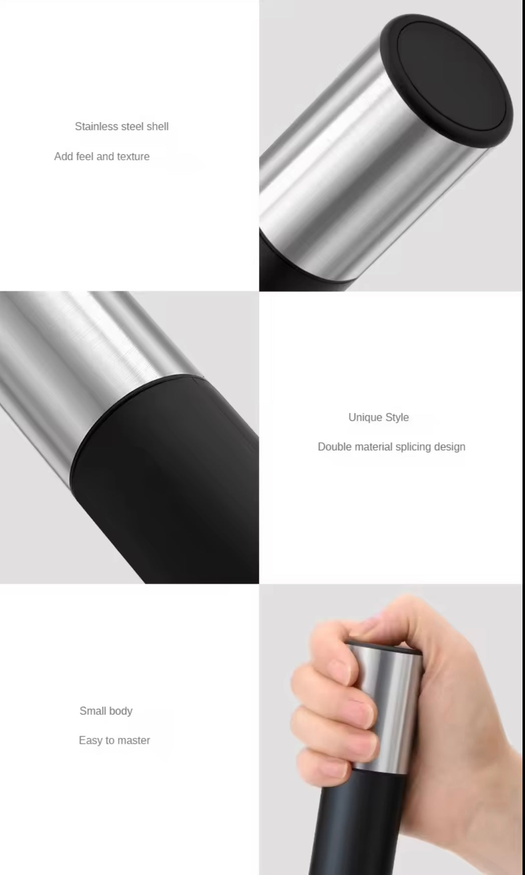 ماكينة صنع رغوة الحليب الكهربائية – تعمل بالبطارية وتصميم من الفولاذ المقاوم للصدأ