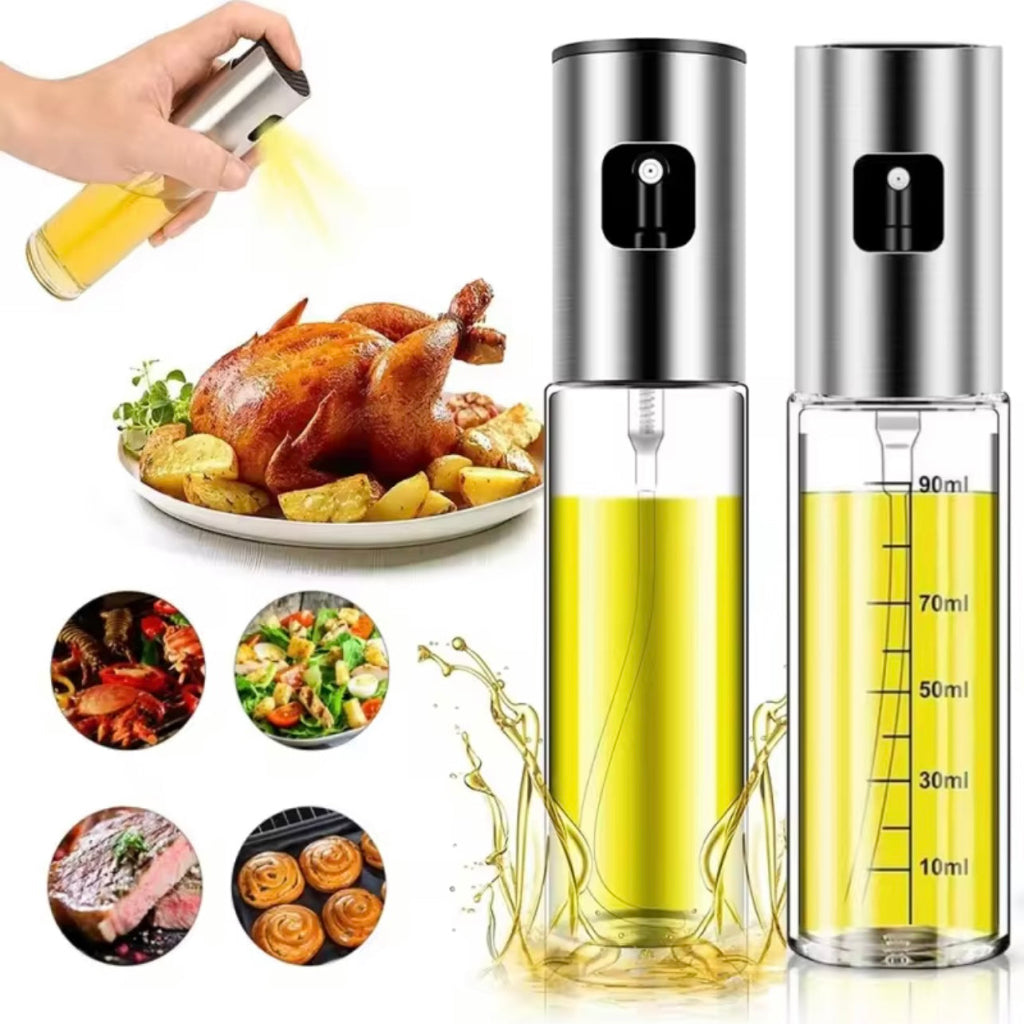 Glass Olive Oil Sprayer โ 100ml BPA-Free Cooking Spritzer