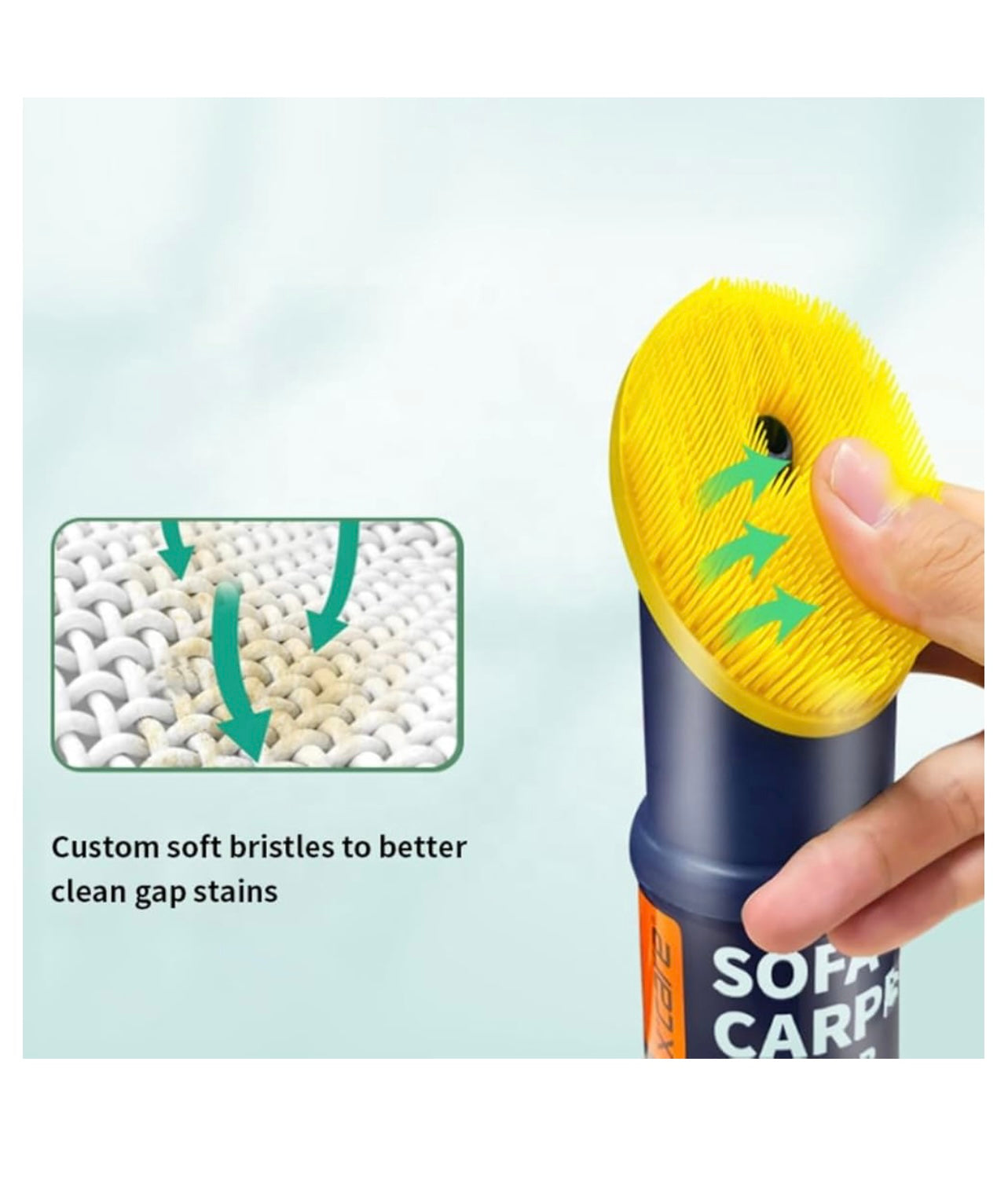 XCARE Multipurpose Foam Cleaner – 300ML for Leather, Fabric, and Car Interiors