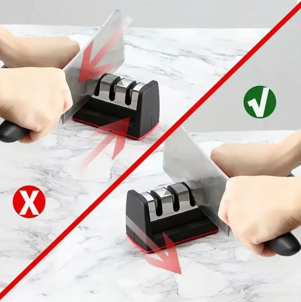 مبراة سكاكين محمولة متعددة الوظائف – على شكل نقطة الرمح