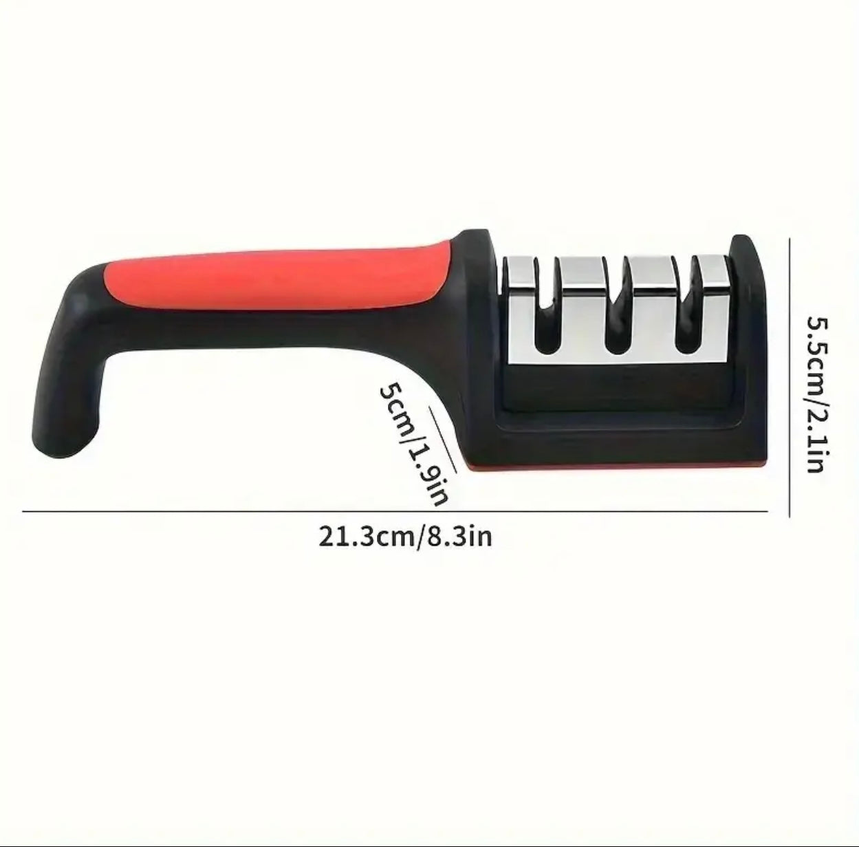 مبراة سكاكين محمولة متعددة الوظائف – على شكل نقطة الرمح