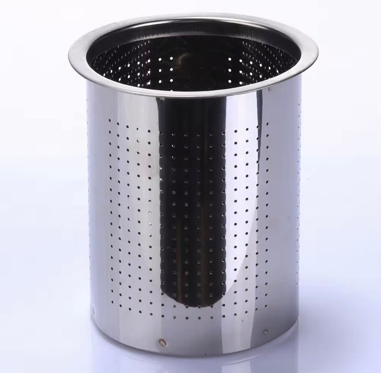 إبريق شاي فاخر من الفولاذ المقاوم للصدأ وزجاج البورسليكات مع مصفاة - مقاوم للحرارة، مثالي للاستخدام في المنزل والمطاعم