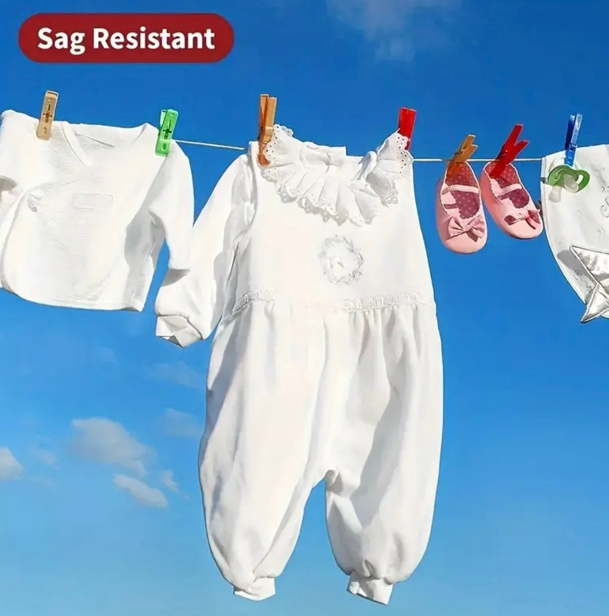 20m/30m Durable Plastic Clothesline – Strong & Versatile Laundry Drying Line