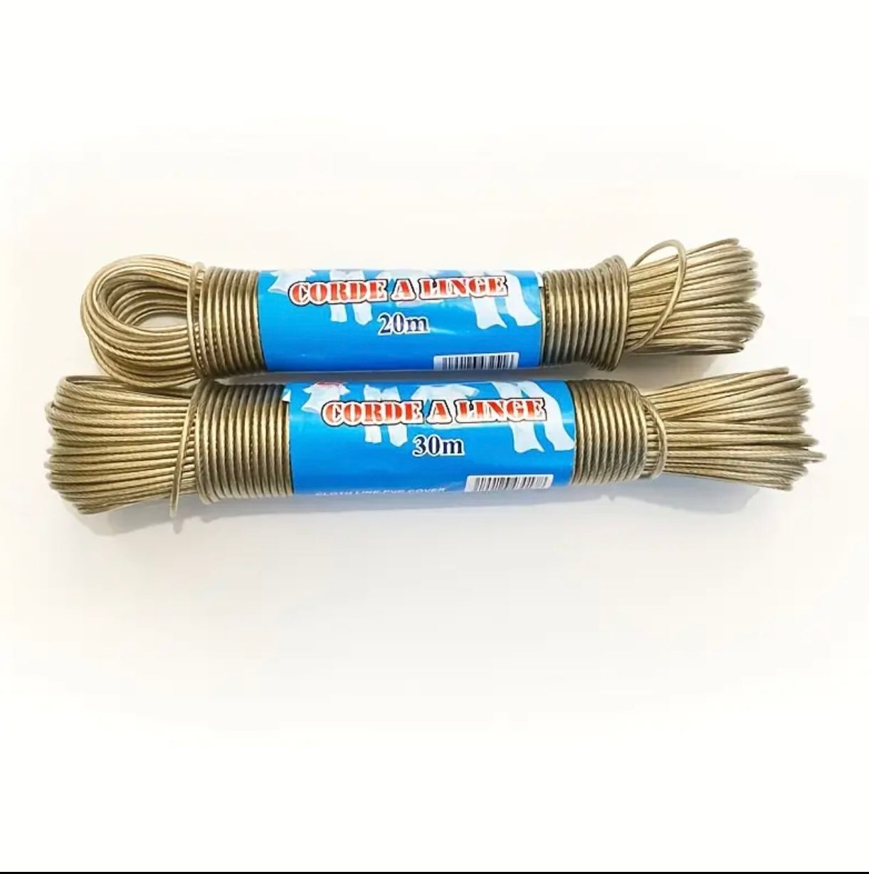 20m/30m Durable Plastic Clothesline – Strong & Versatile Laundry Drying Line