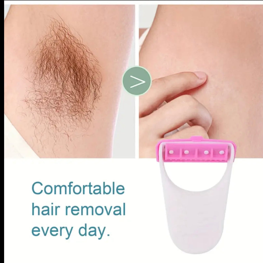 6pcs Hypoallergenic Stainless Steel Razor Blades for Women β Single-Edge Design