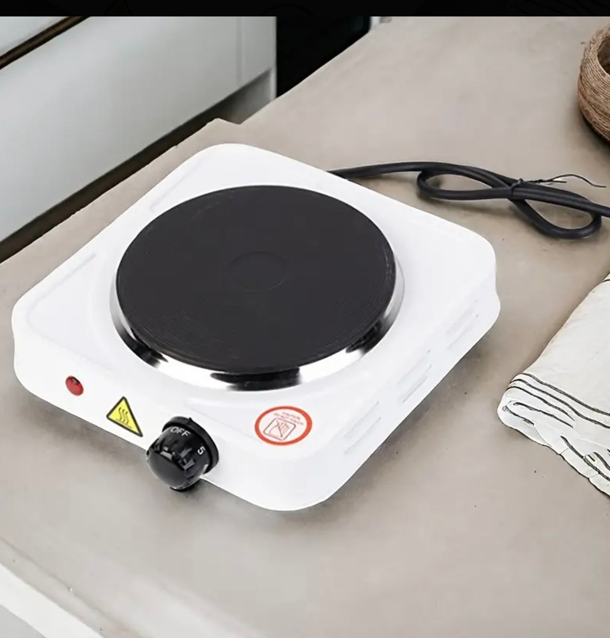 Home Electric Heating Stove – Small Electric Heating Plate for Tea, Coffee, and Kitchen Use