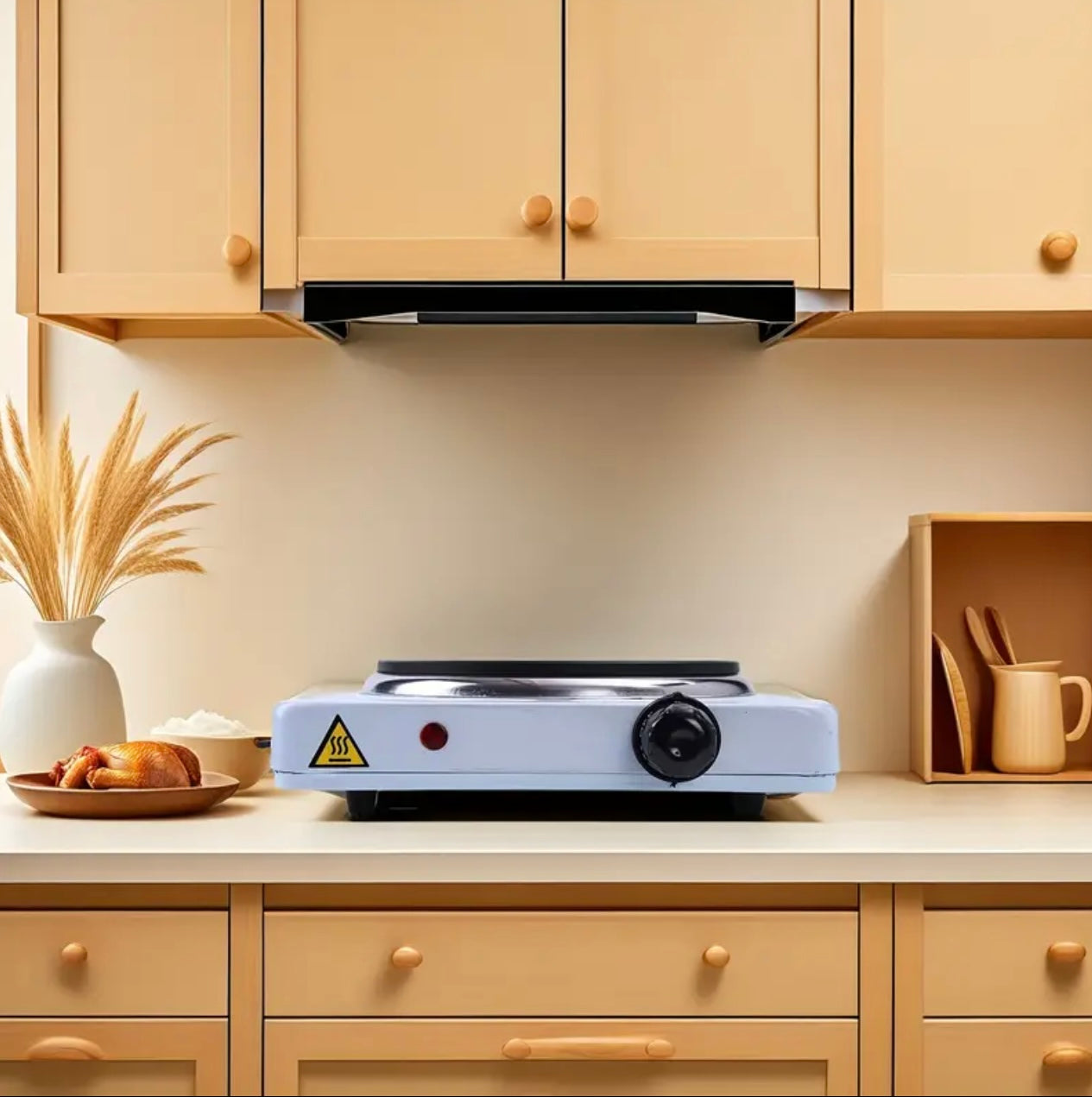 Home Electric Heating Stove – Small Electric Heating Plate for Tea, Coffee, and Kitchen Use