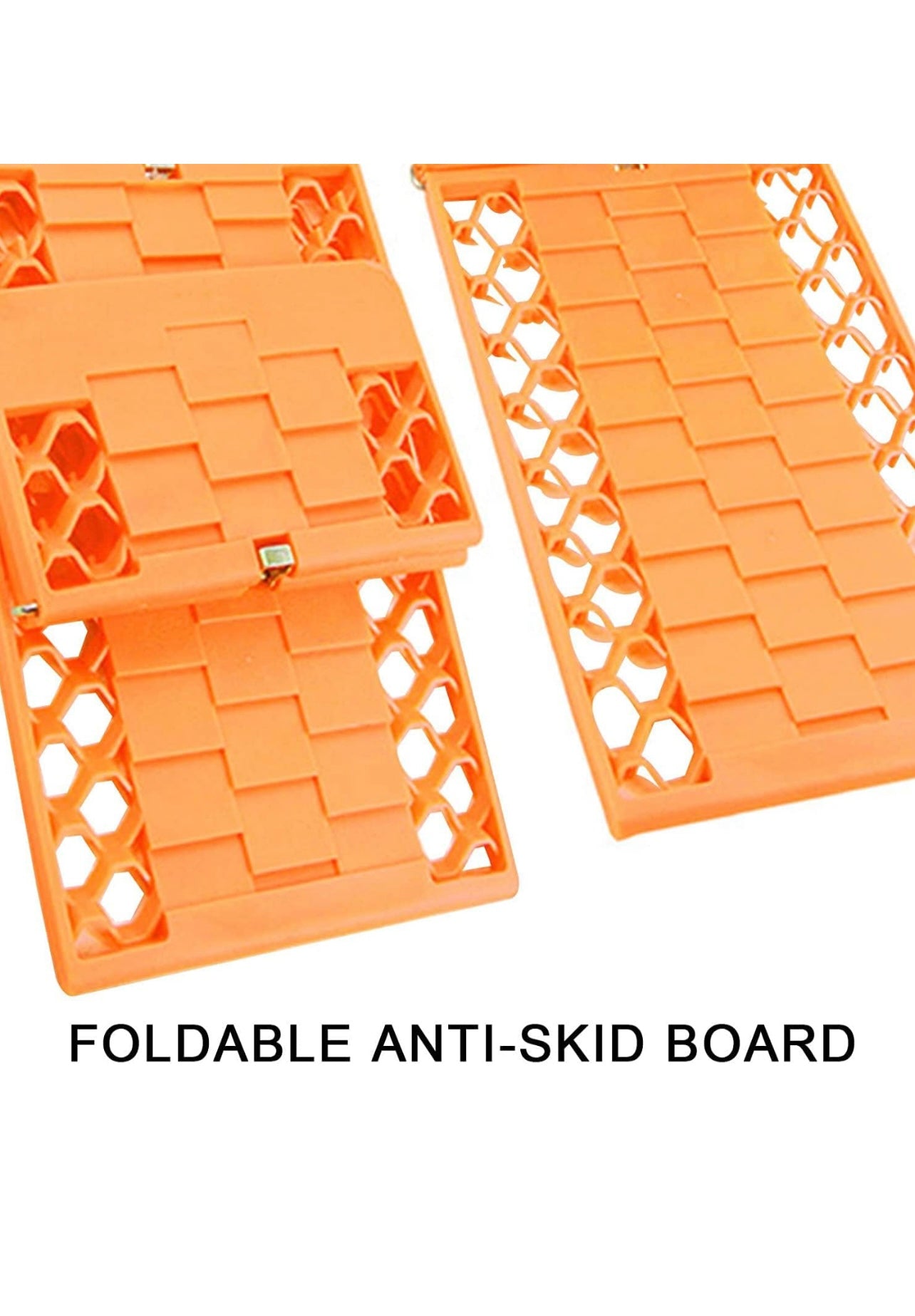 2-Pack Foldable Tire Traction Mats – Heavy-Duty Vehicle Rescue Gear