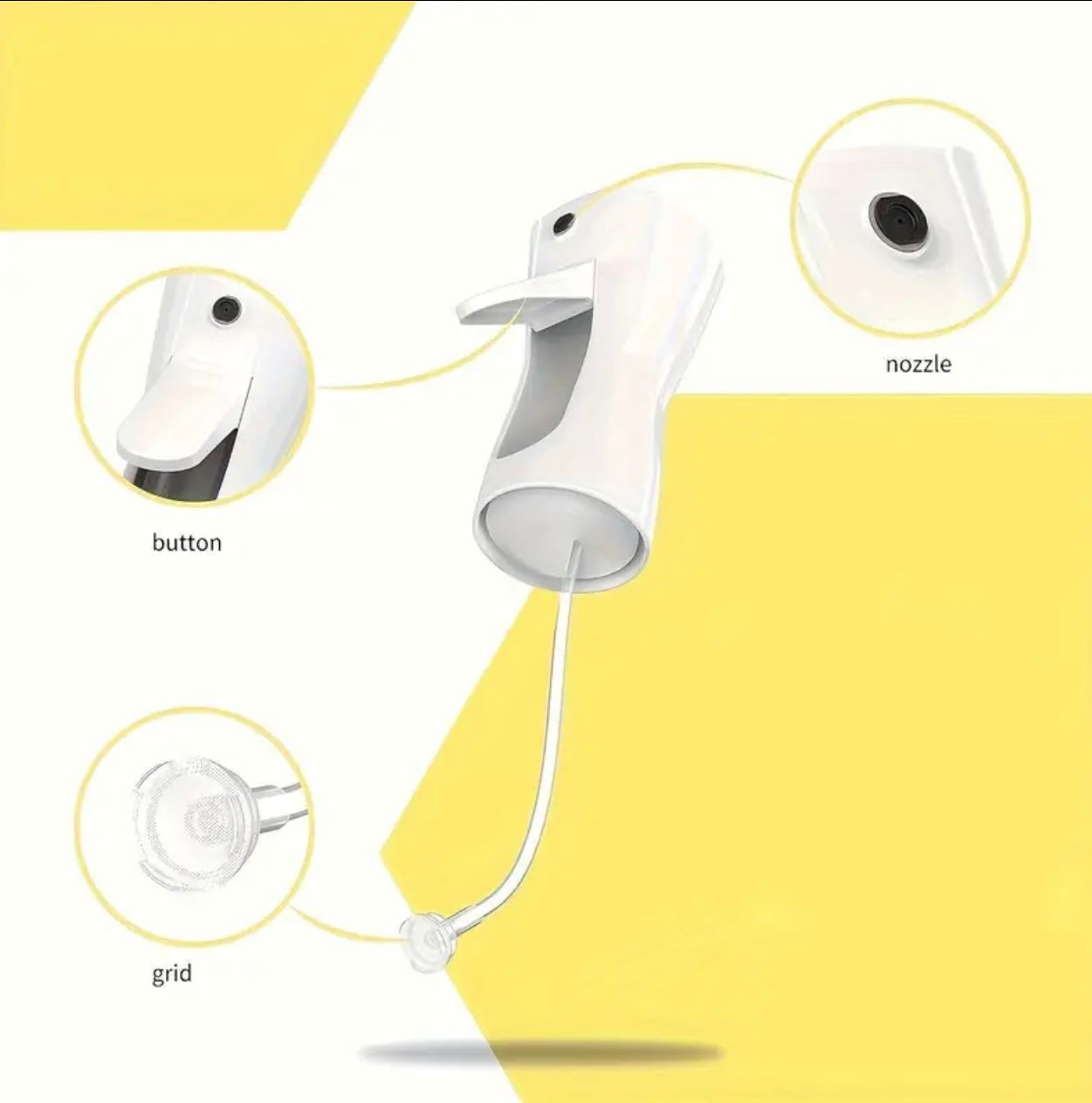 زجاجة رذاذ عالية الضغط – 300 مل رذاذ للمطبخ وزيت الطبخ