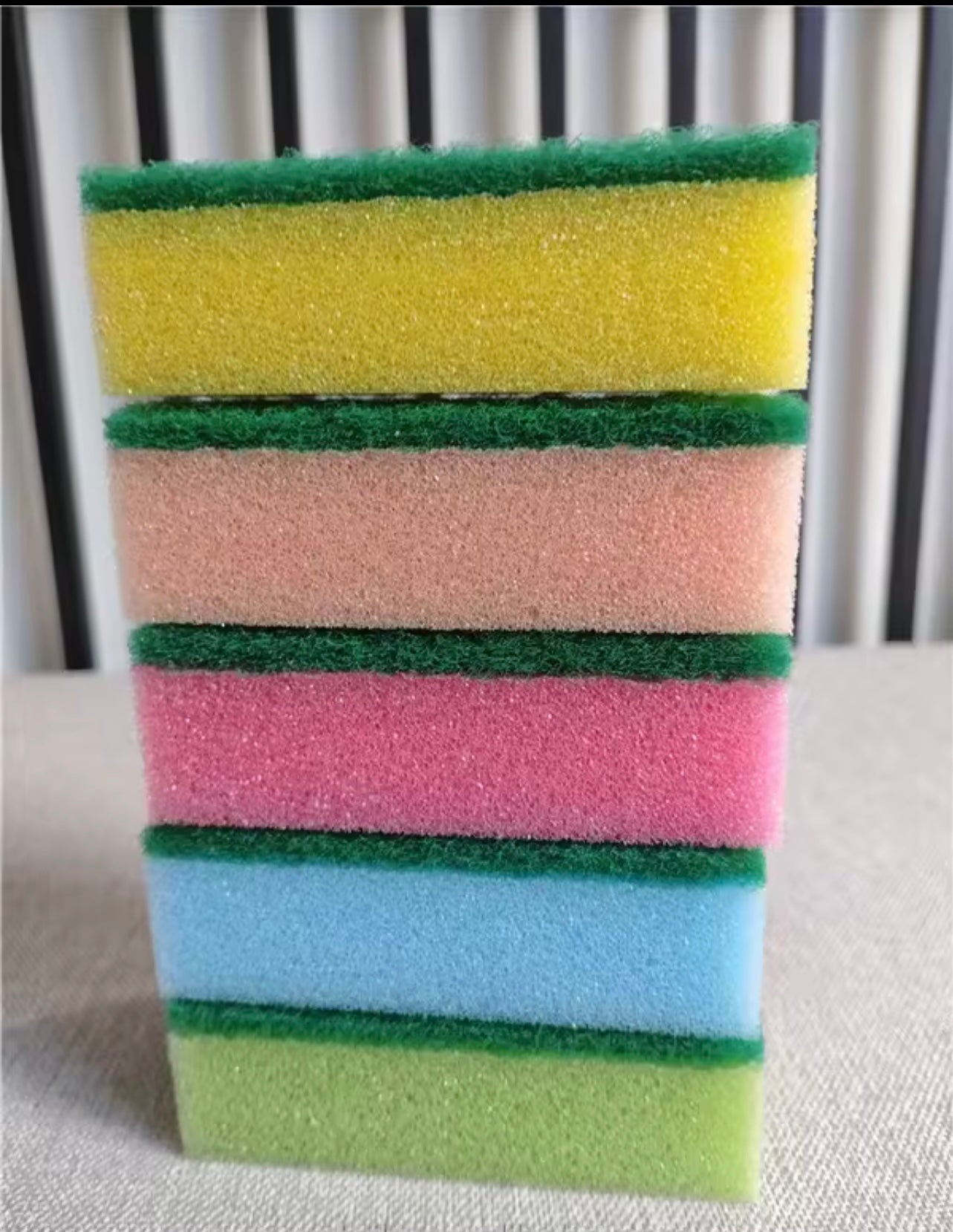 10pcs Dishwashing Sponges – High-Density Kitchen Cleaning