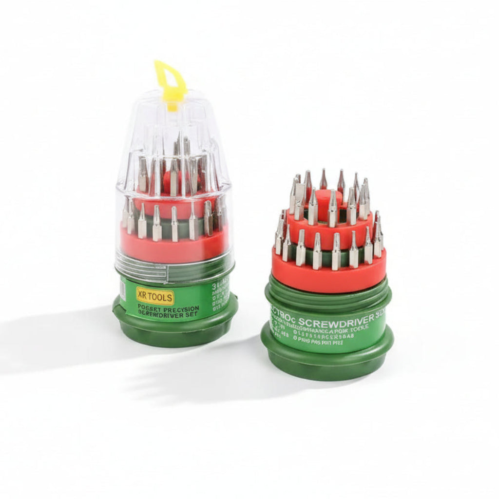 31-in-1 Pagoda Type Small Screwdriver Set – Multifunctional Manual Tool