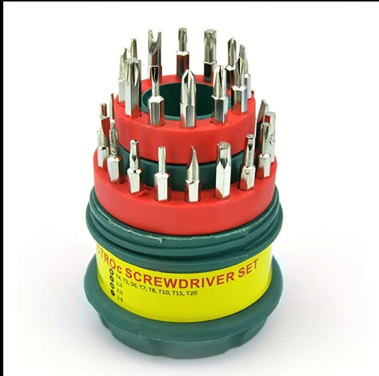 31-in-1 Pagoda Type Small Screwdriver Set – Multifunctional Manual Tool