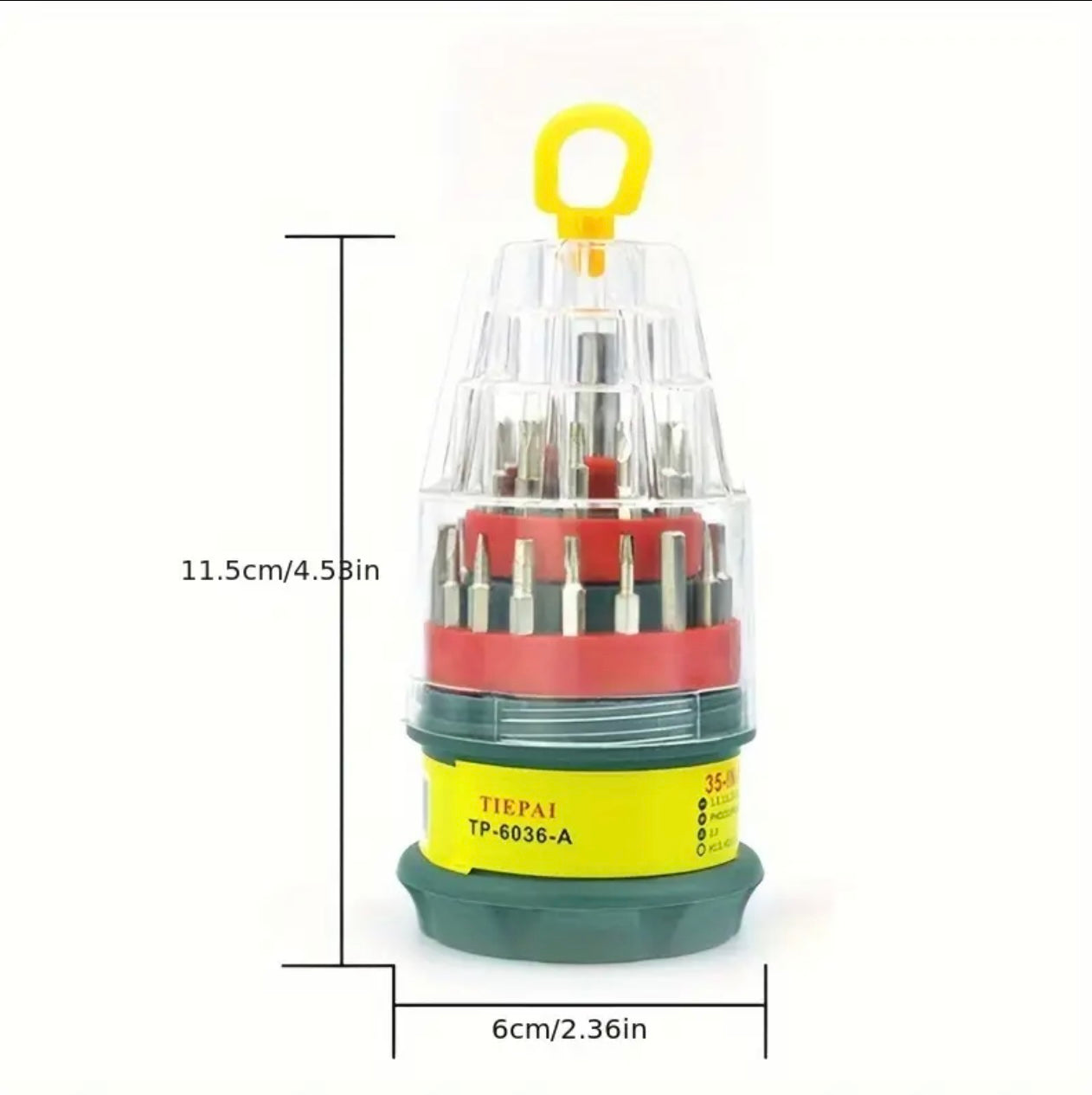 31-in-1 Pagoda Type Small Screwdriver Set – Multifunctional Manual Tool