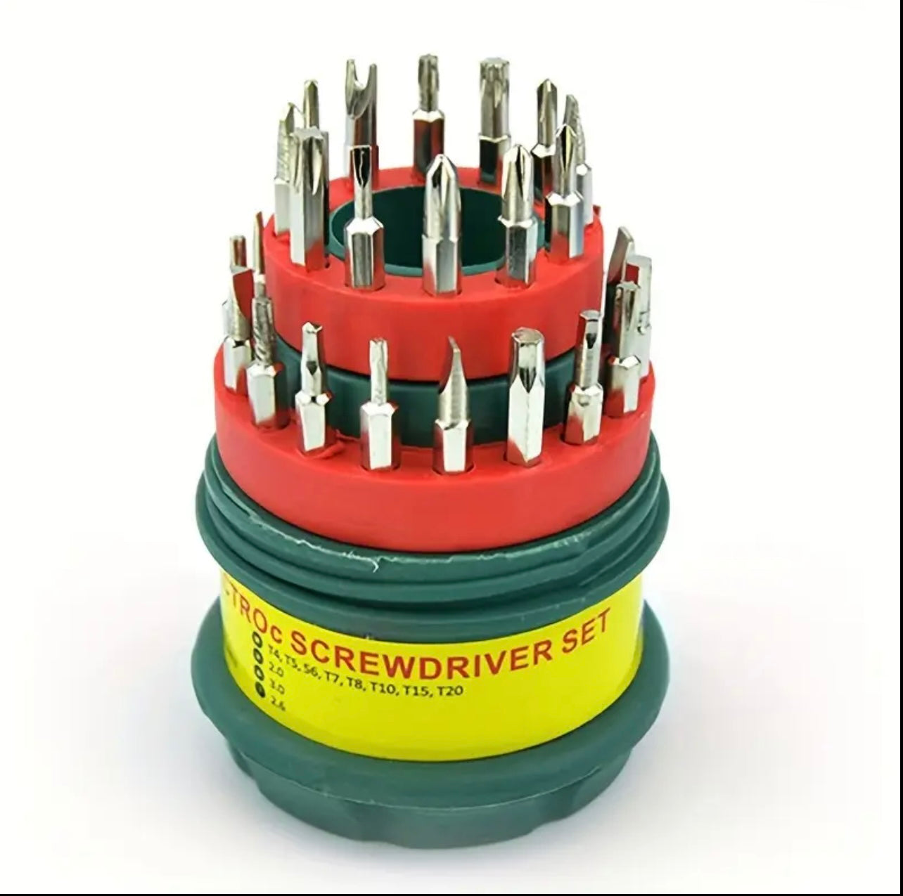 31-in-1 Pagoda Type Small Screwdriver Set – Multifunctional Manual Tool