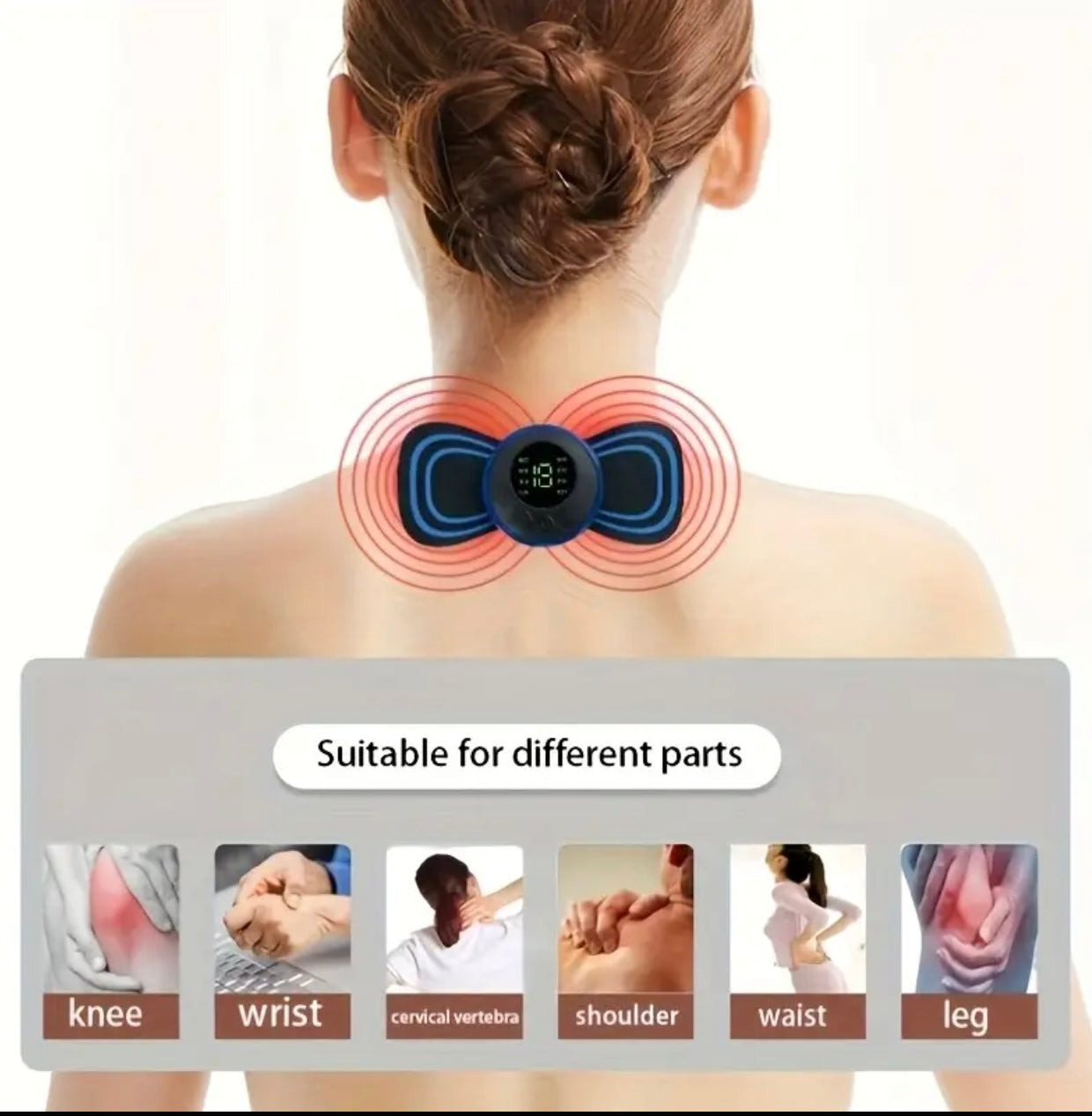 USB & Battery Powered Massage Device – Full Body Muscle Relaxation