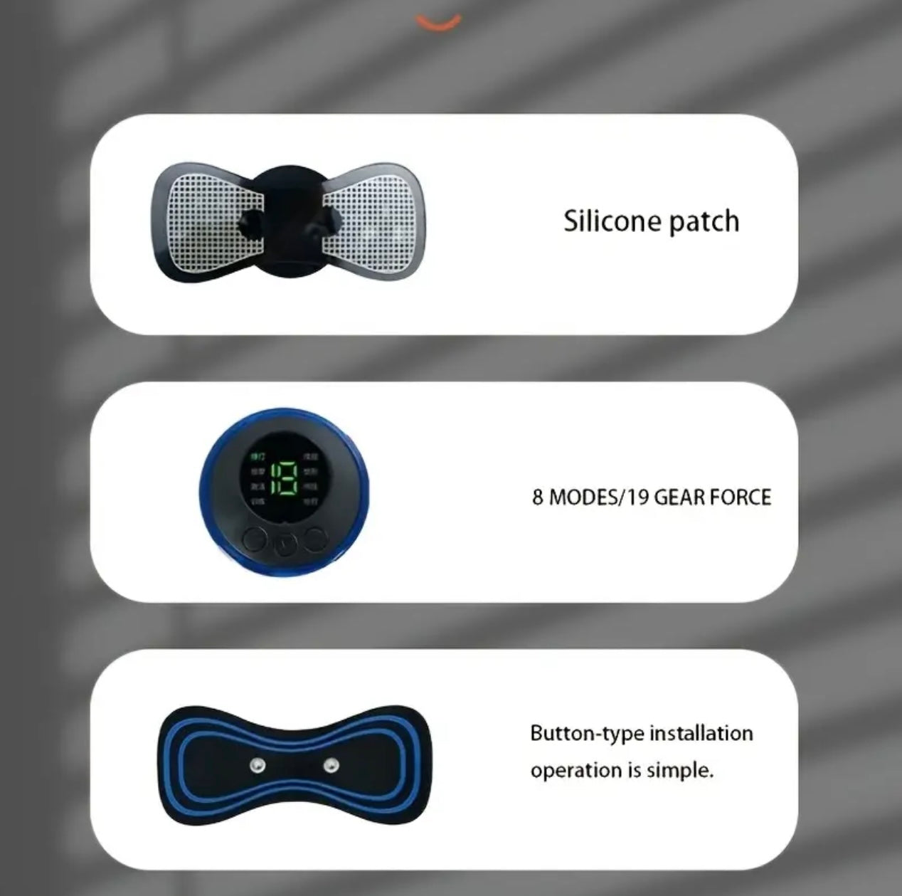 USB & Battery Powered Massage Device – Full Body Muscle Relaxation