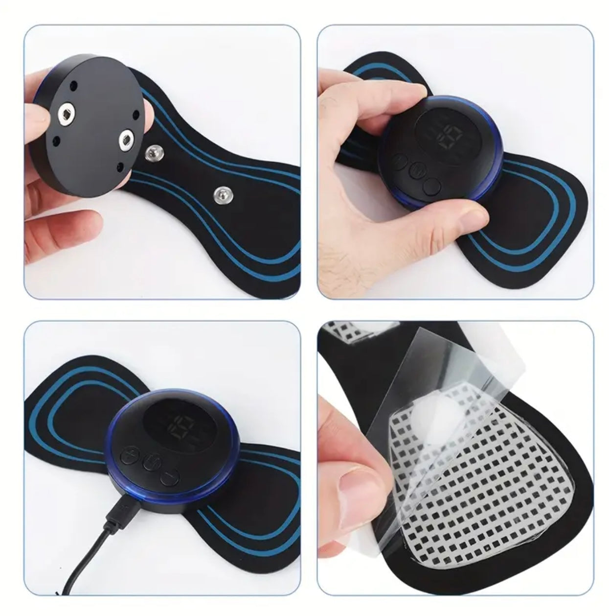 USB & Battery Powered Massage Device – Full Body Muscle Relaxation