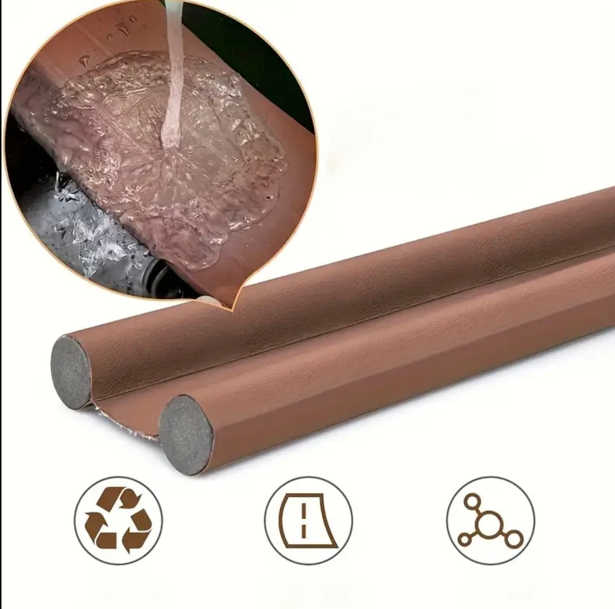 Double-Sided Door Bottom Seal Strip – Soundproof & Waterproof Draft Stopper