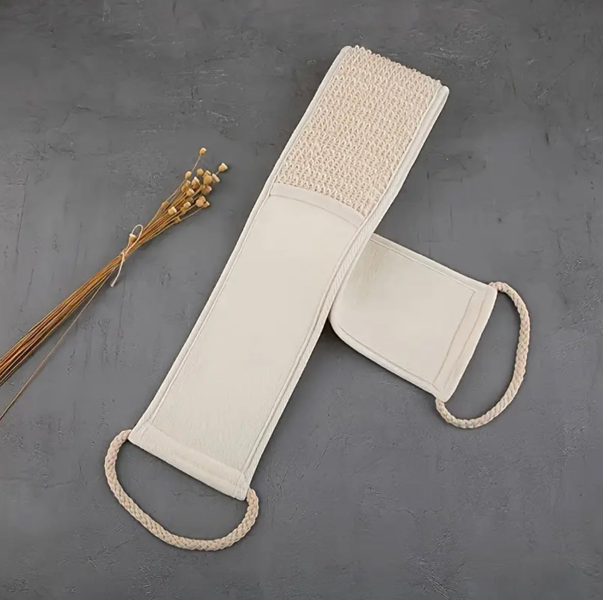 Stretch Back Strip Double-Sided Bath Towel – Soft & Absorbent