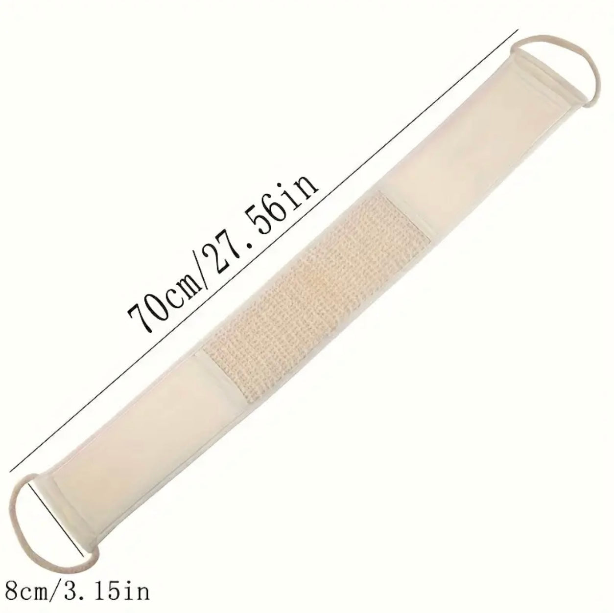 Stretch Back Strip Double-Sided Bath Towel – Soft & Absorbent