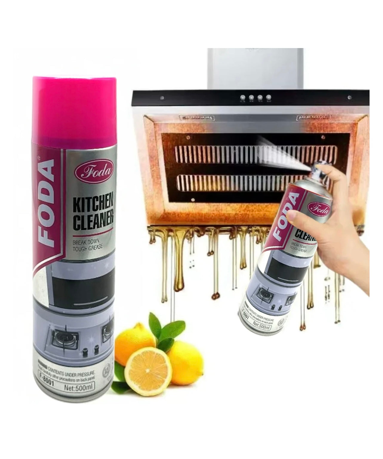 منظف قوي للمطبخ – يقطع الشحوم والأوساخ