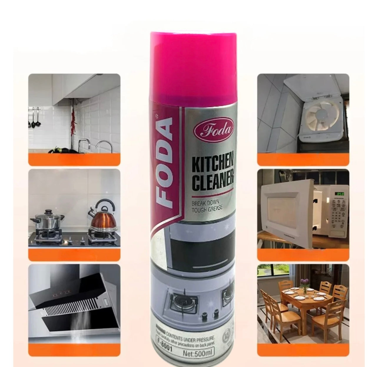 منظف قوي للمطبخ – يقطع الشحوم والأوساخ