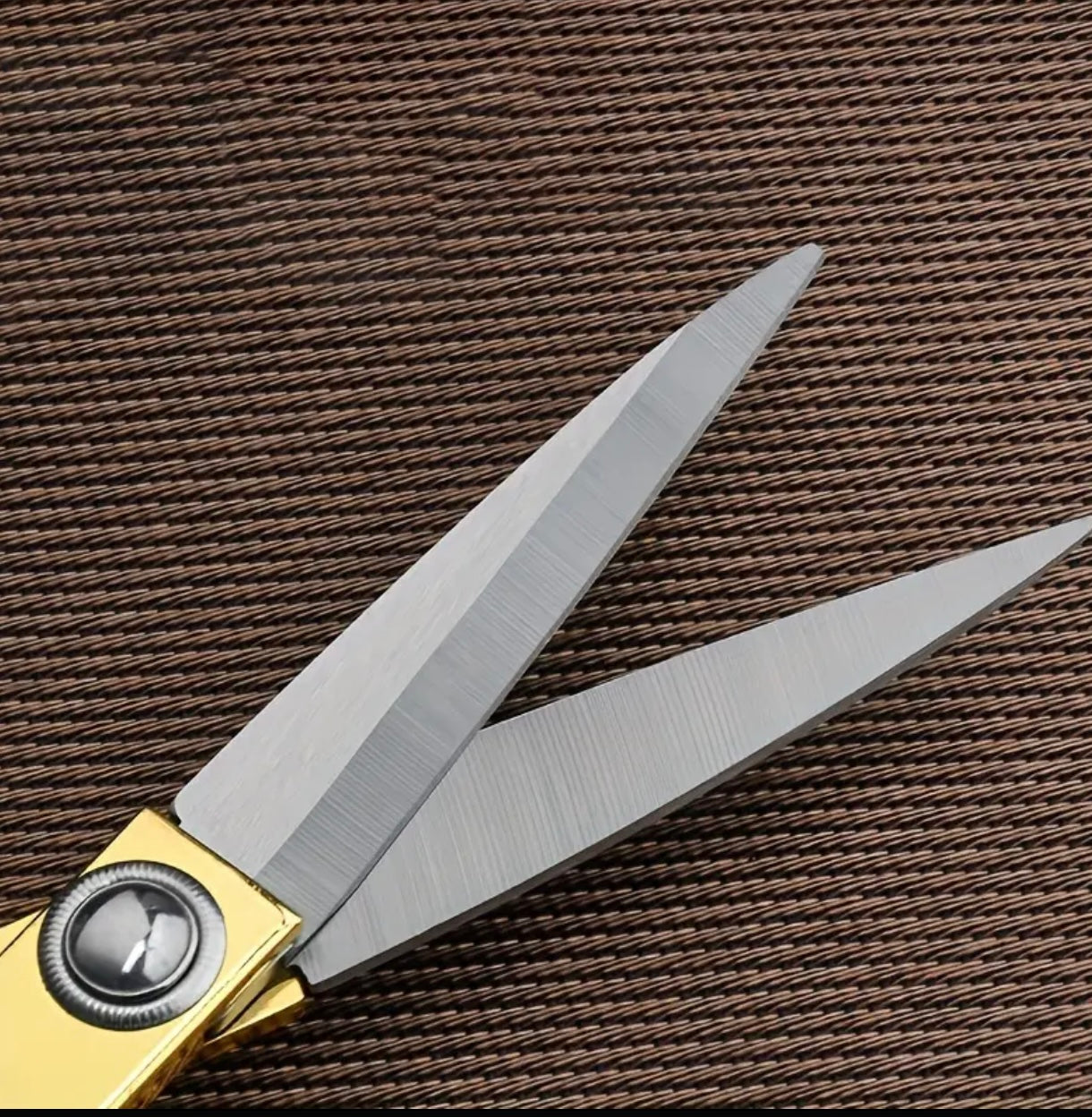 Ultra Sharp Stainless Steel Tailor Scissors – Golden-Tone Handle