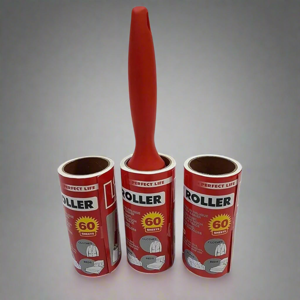 Reusable Lint Remover, Lint Roller with 3 Extra Refill Rolls