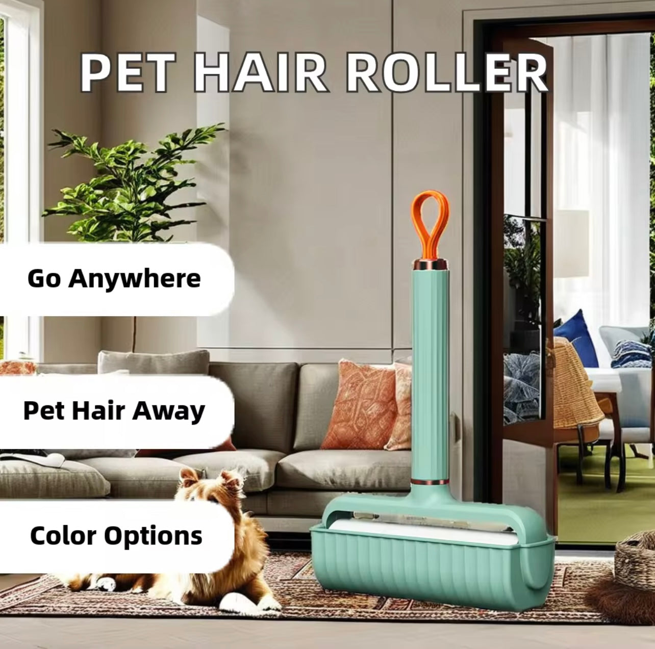 Cheap Reusable Lager Surface 6.3 Inches 50 Sheets Remover Extra Sticky Lint Roller Brushes for Pet Hair