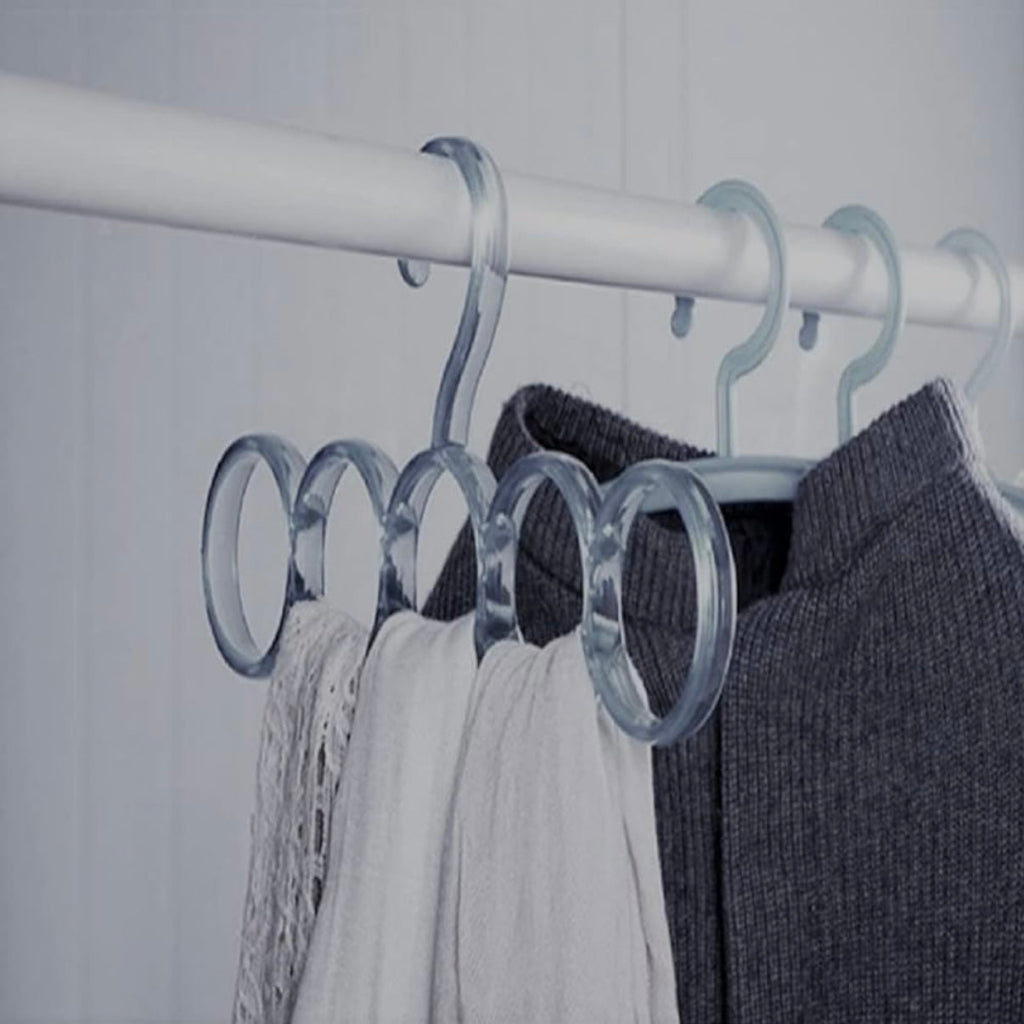 Multi-Ring Closet Hanger – Space-Saving & Stylish Organizer