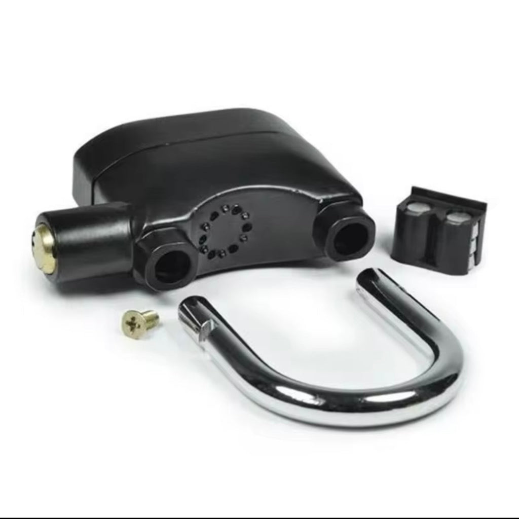 Heavy-Duty Metal Security Alarm Lock with Motion Sensor & Loud Siren