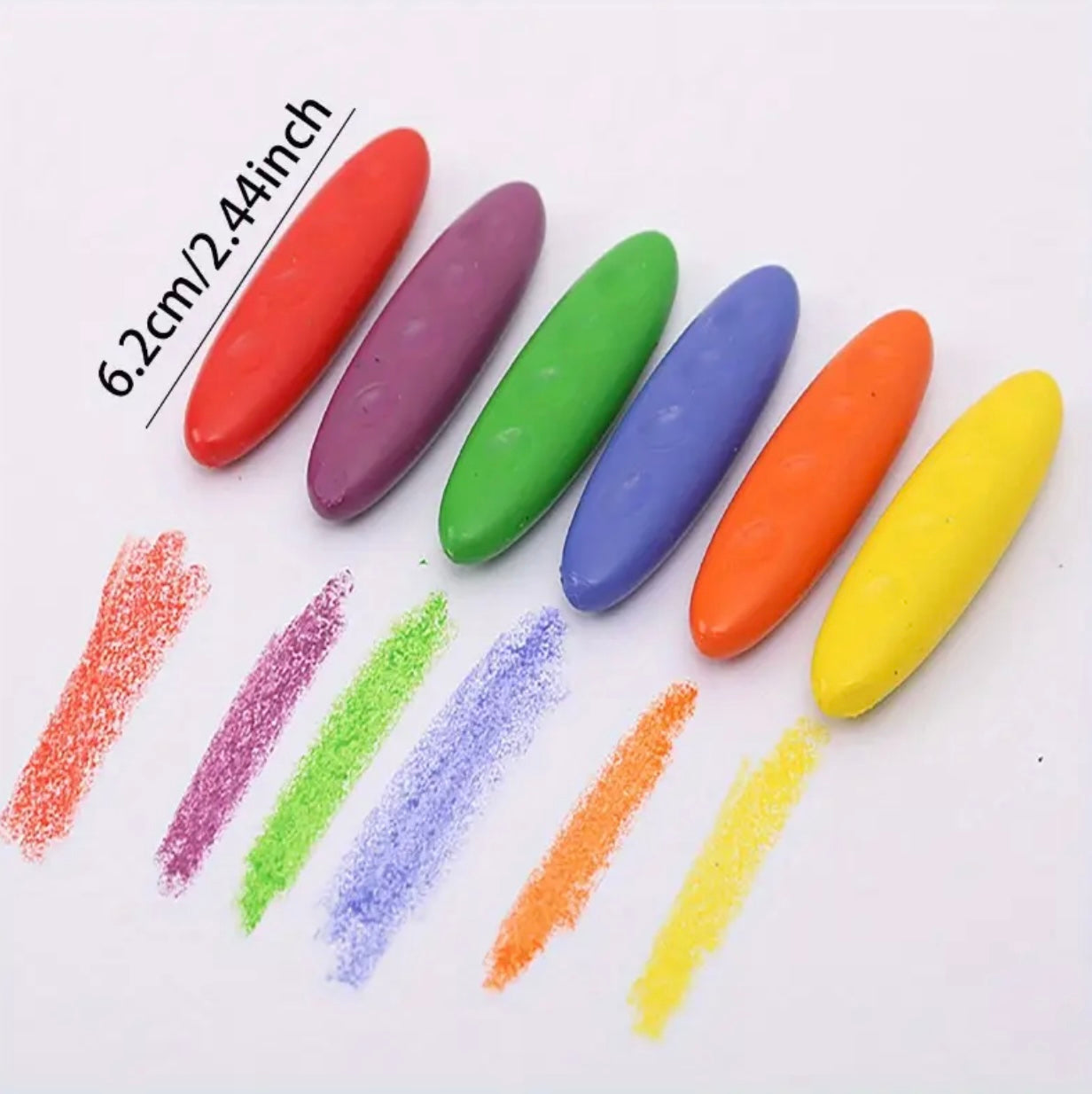 36-Color Peanut-Shaped Crayon Set, Easy-Grip, Multi-Colored for Drawing and Doodling, Ideal for Beginners and Teenagers
