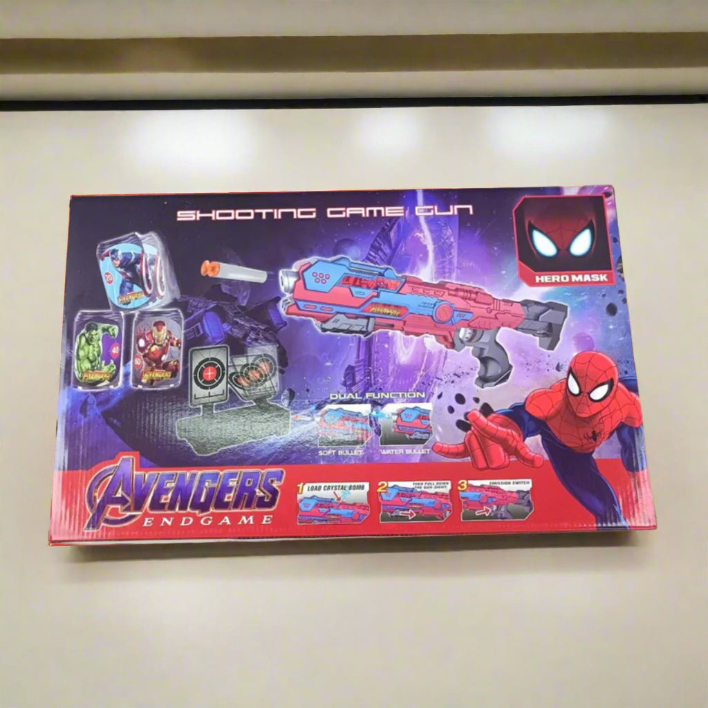 Spider Man Soft Gun Set,Fun playtime for kids..