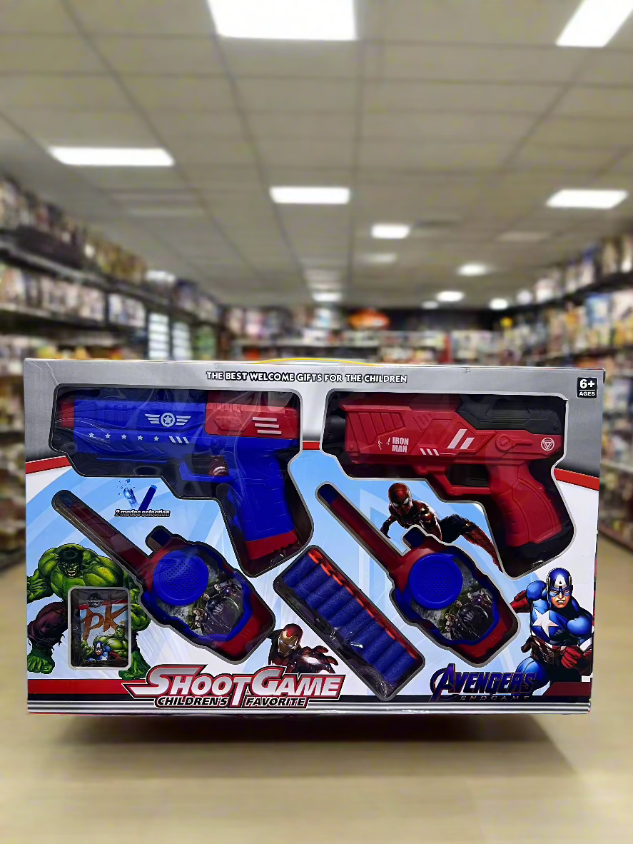 This soft bullet gun blaster is perfect for kids to enjoy safe and exciting play both indoors and outdoors.