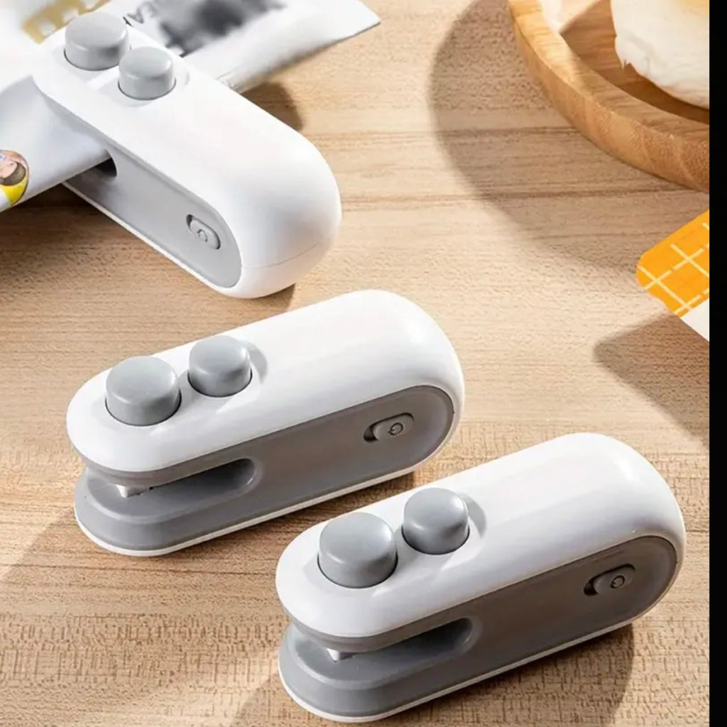 Portable Snack Sealer โ Manual & USB Rechargeable Bag Sealer