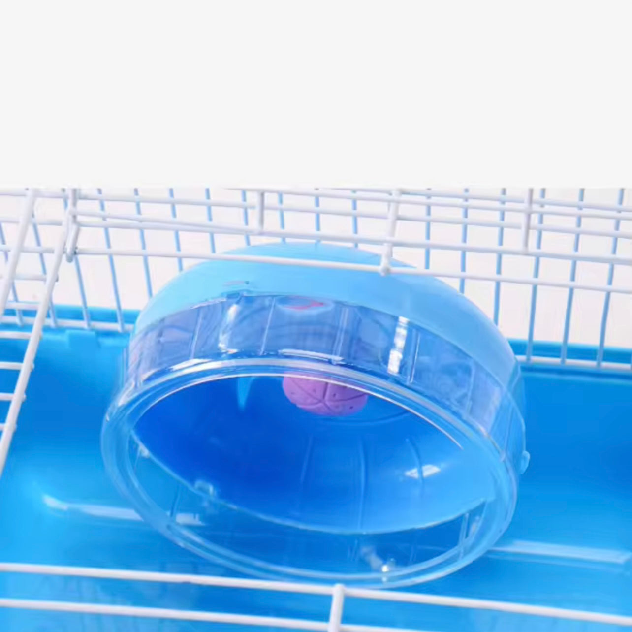 Portable Hamster Travel Cage with Water Bottle..