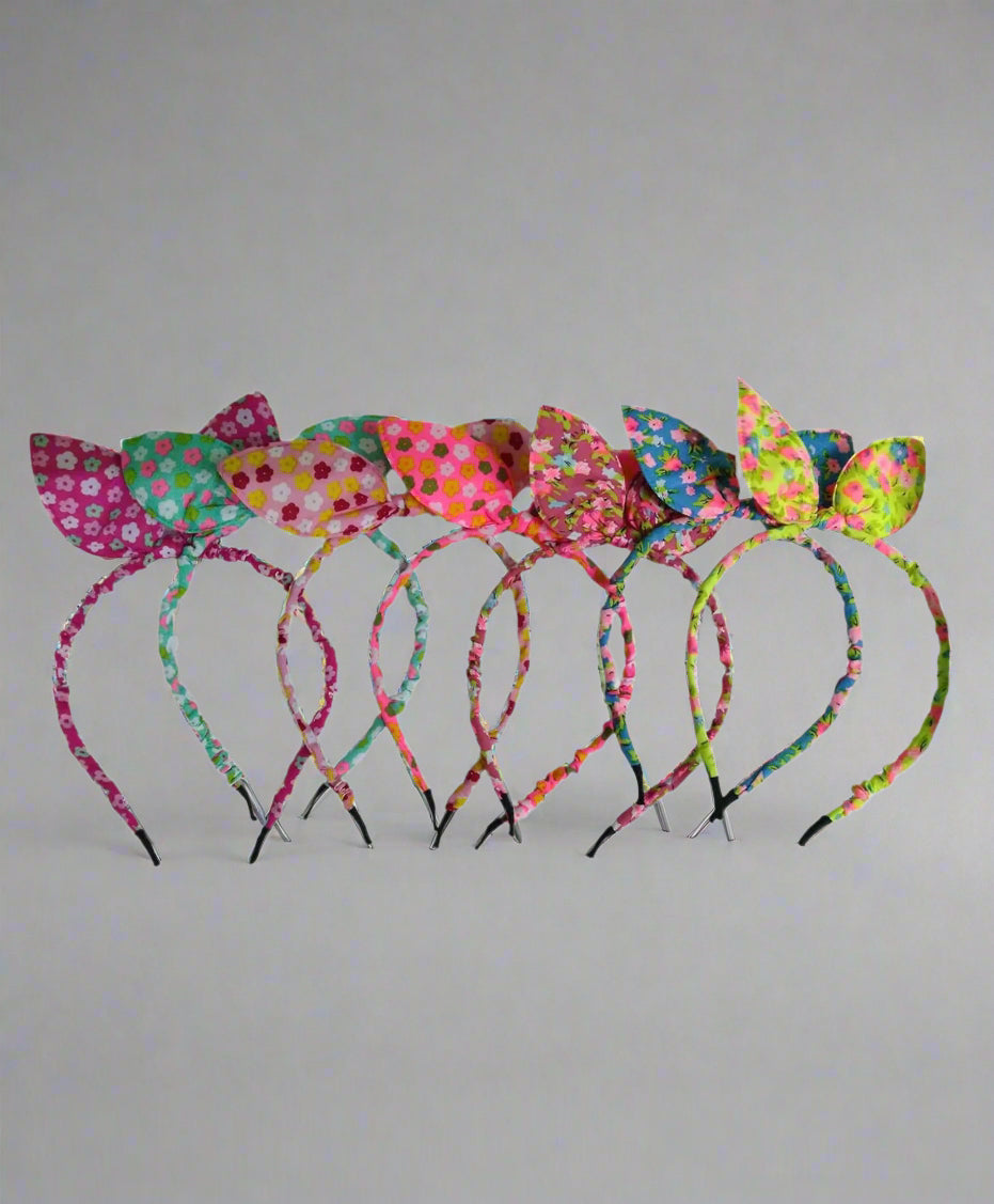 1 Pcs Classic Rabbit Ear Headbands different Pattern Performance Cute Cool And Versatile Headbands