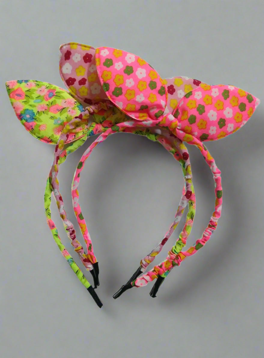 1 Pcs Classic Rabbit Ear Headbands different Pattern Performance Cute Cool And Versatile Headbands