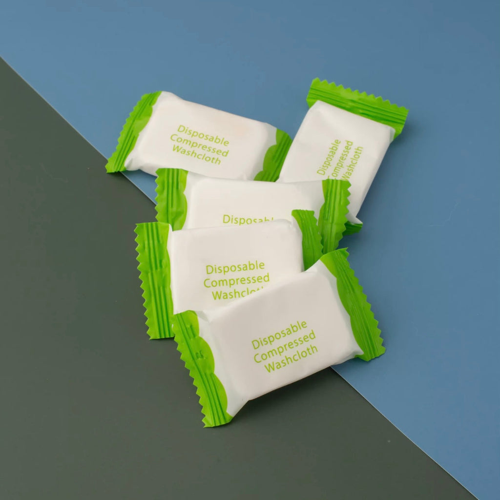 15pcs Disposable Compressed Towelettes – Portable Face Towels for Travel & Everyday Use
