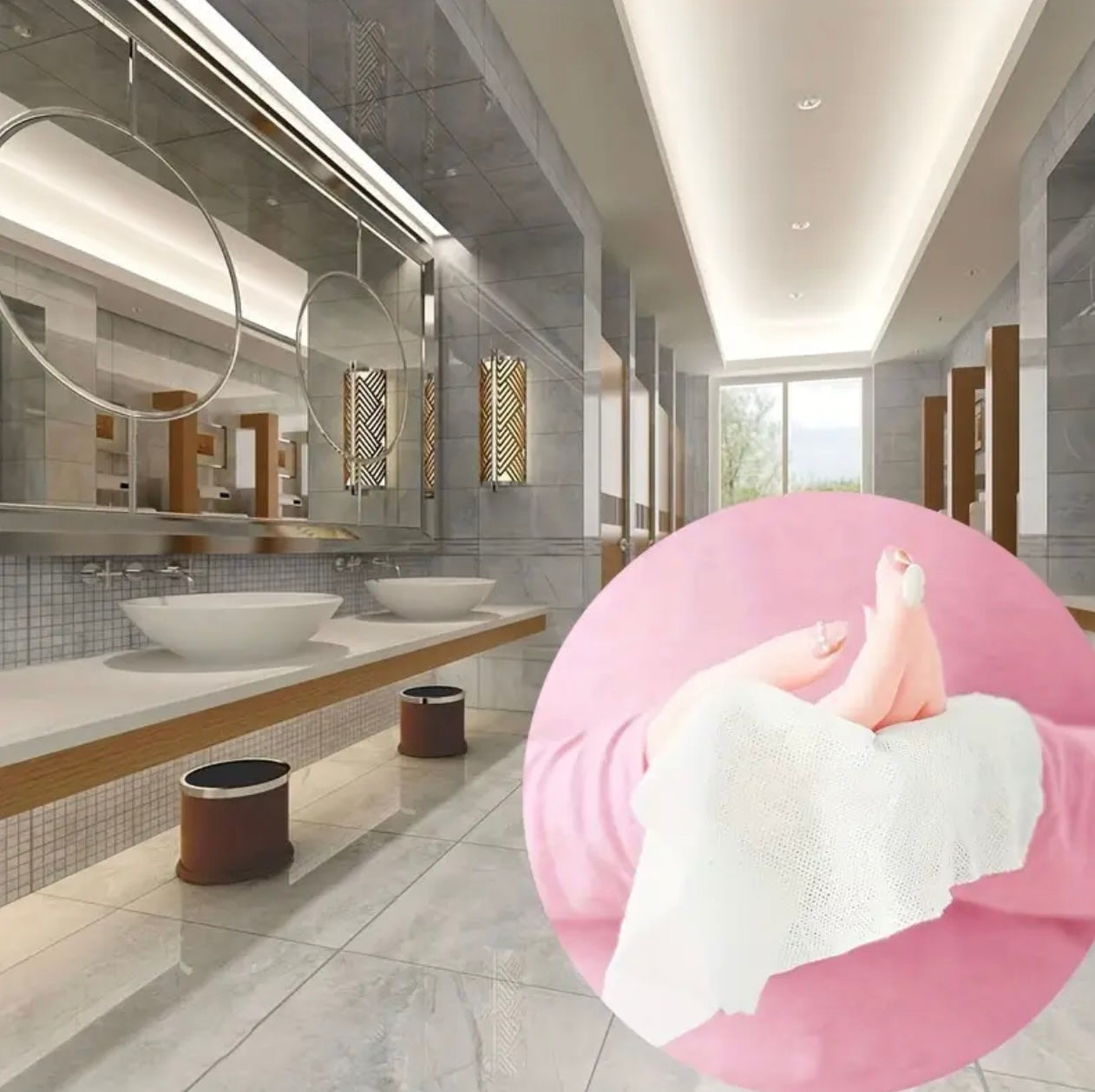 15pcs Disposable Compressed Towelettes – Portable Face Towels for Travel & Everyday Use