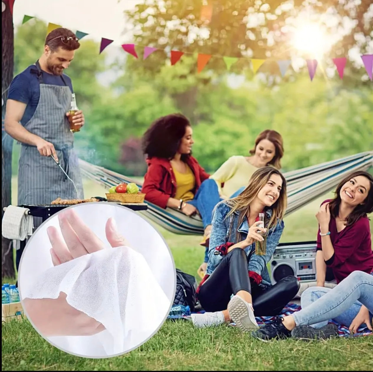 15pcs Disposable Compressed Towelettes – Portable Face Towels for Travel & Everyday Use