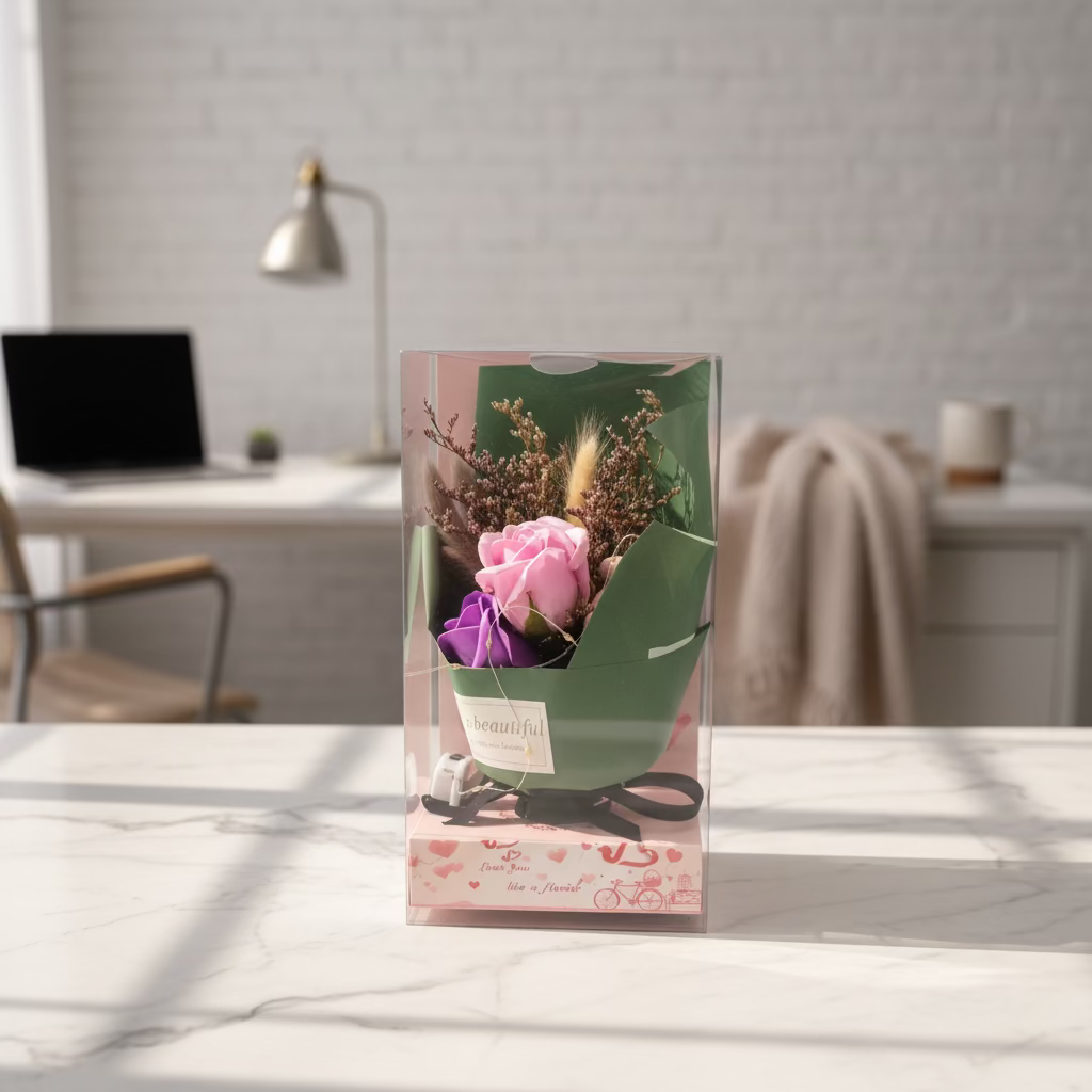 Elegant LED Rose Bouquet in Gift Box – Timeless Expression of Love