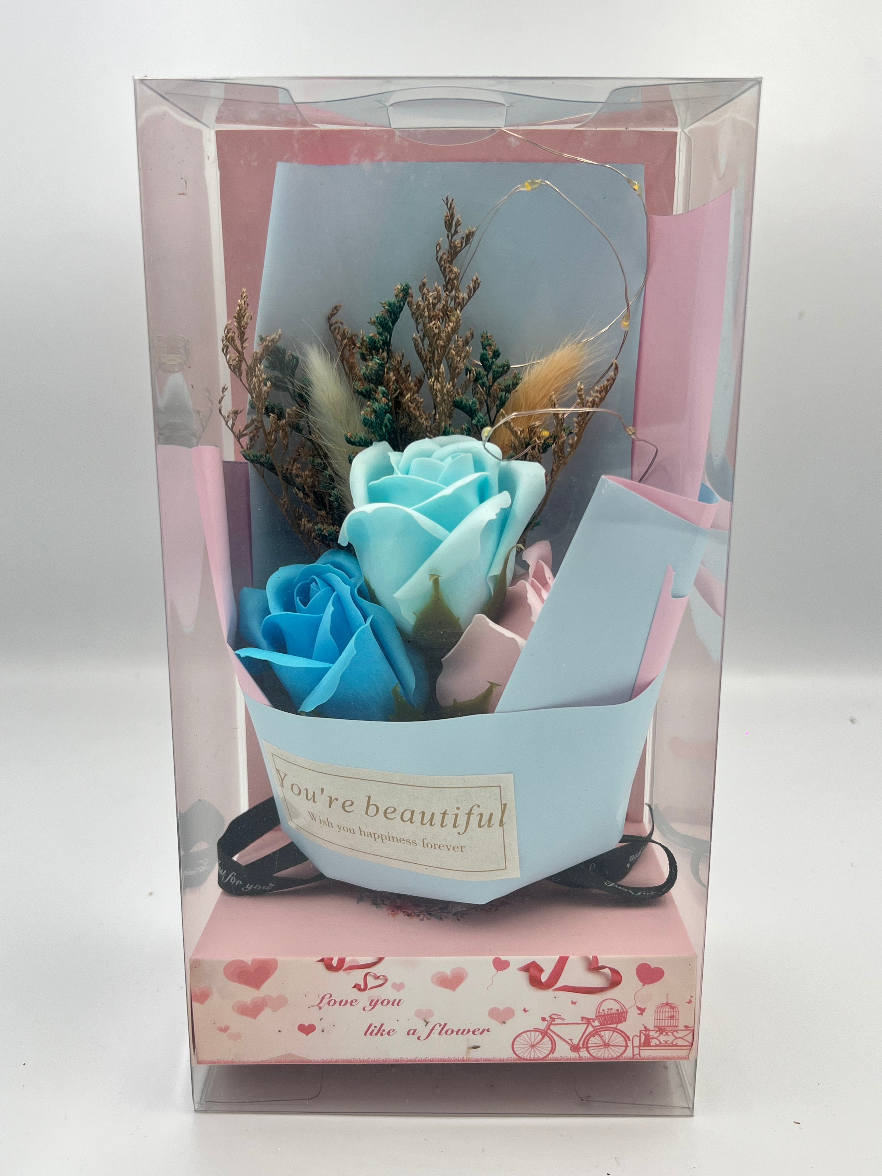 Elegant LED Rose Bouquet in Gift Box – Timeless Expression of Love