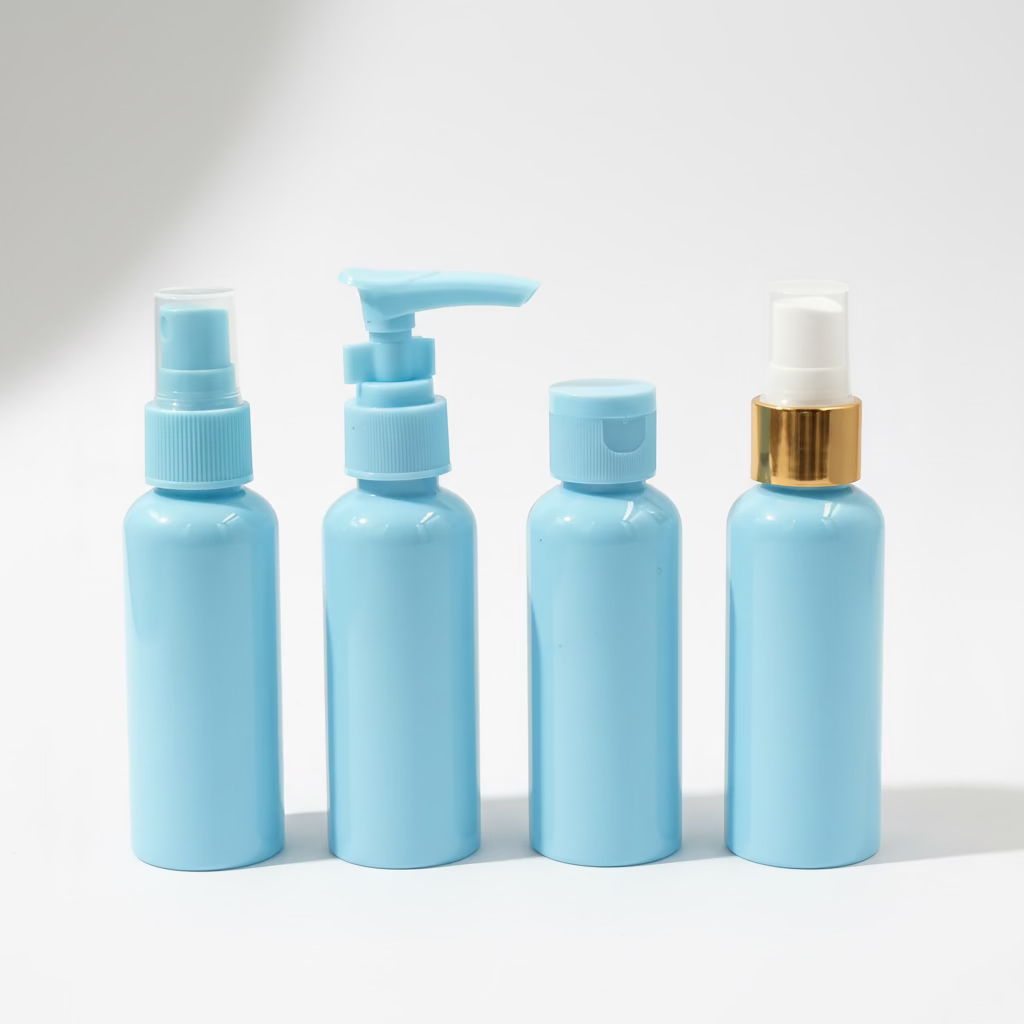 5Pcs Small Portable Travel Lotion Bottle Set, Suitable For Lotion, Face Cream, Cosmetics Samples, Liquid Foundation,