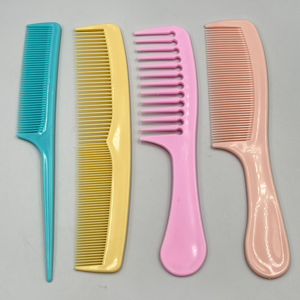 4pcs Hair Styling Comb Set, Hairdressing Brush Kit, Durable Anti Static Hair Comb For Barber Salon Home Use..