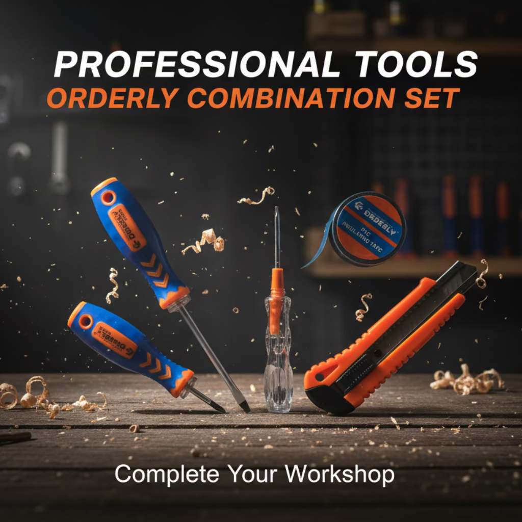 5-Piece Multi-Purpose Tool Set – Essential Household Hand Tools Kit..