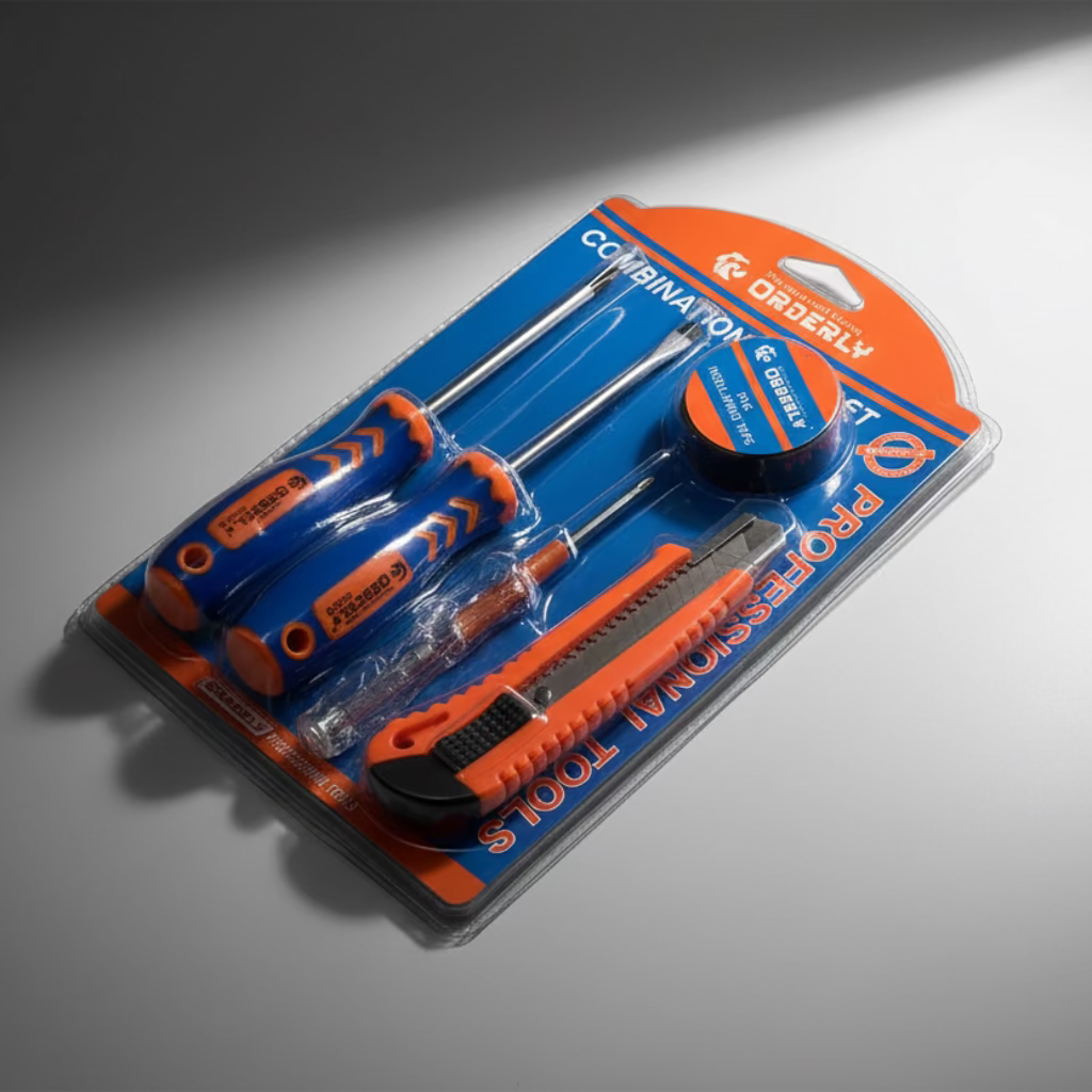 5-Piece Multi-Purpose Tool Set – Essential Household Hand Tools Kit..