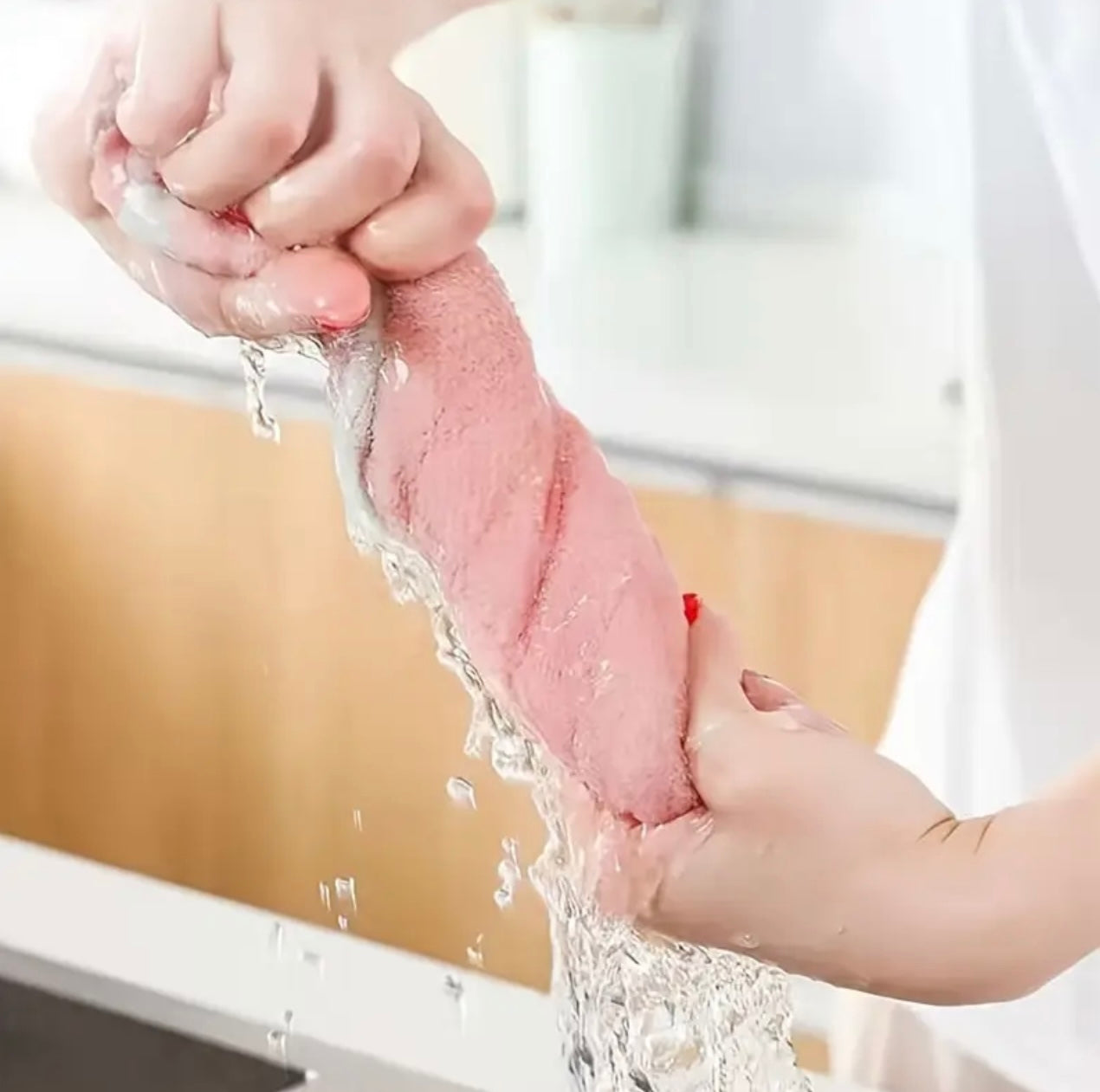 5pcs Coral Cleaning Cloth Set – Highly Absorbent & Quick-Drying