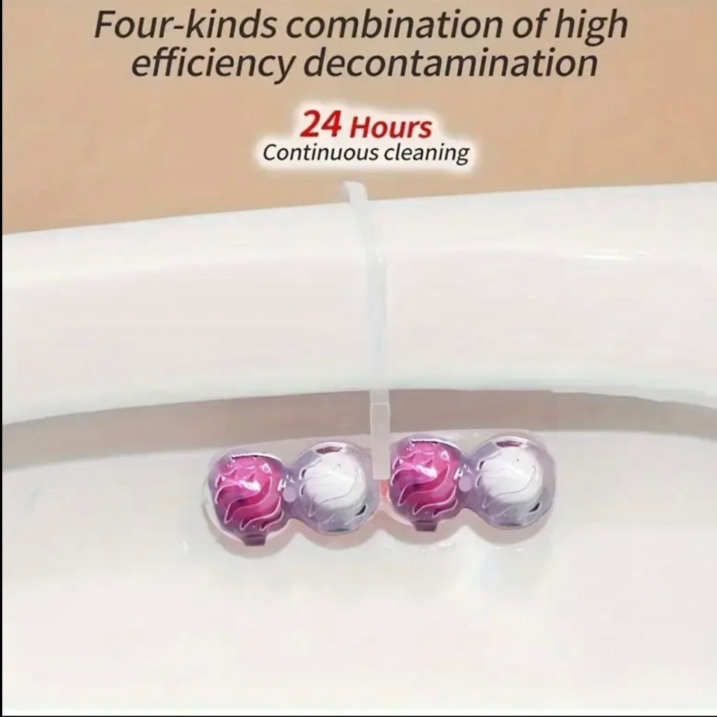 8 pcs set Best Automatic Cleaning Products Liquid Detergent All Natural Toilet Bowl Hanging Cleaner Clip