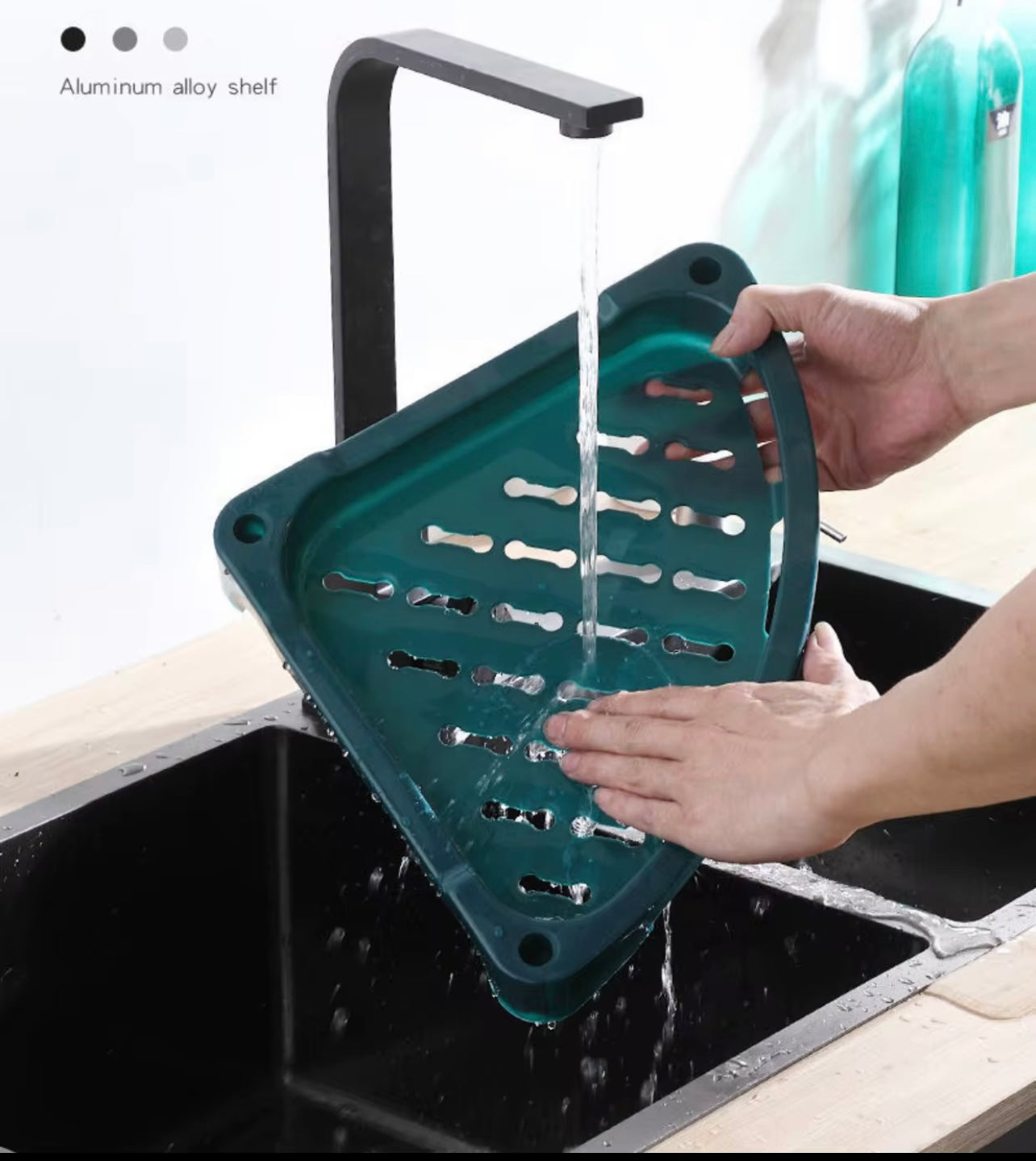 أرفف مطبخ بلاستيكية متعددة الوظائف مكونة من 4 طبقات - رف تخزين حديث وبسيط